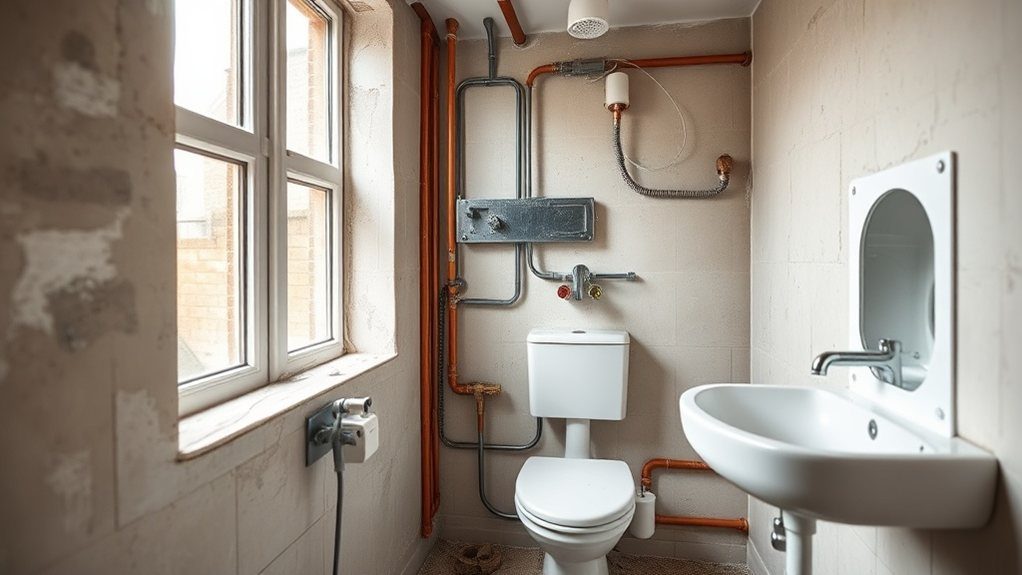 Bathroom Plumbing and Electrics in Streatham Hill